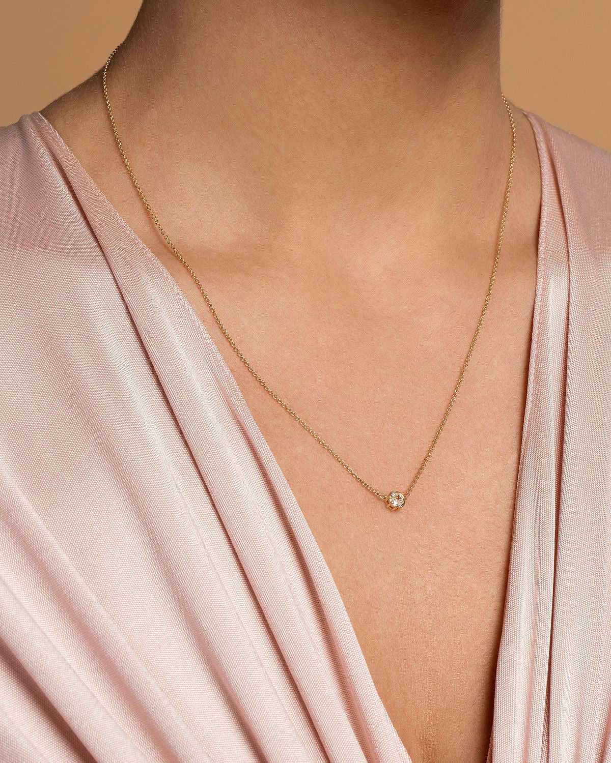 Ezra Necklace | Dainty Necklace | Minimal Necklace | 18K Gold Plated Necklace | Anti-Tarnish | 316L Stainless Steel | Water-Resistant | Skin Safe