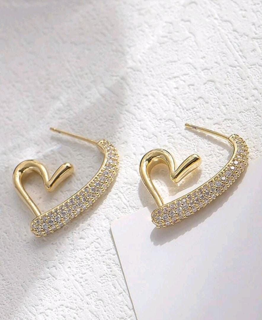 Diamond Glitz Earrings | Korean Earrings | Fashion Accessories | Pinterest Inspired Earrings