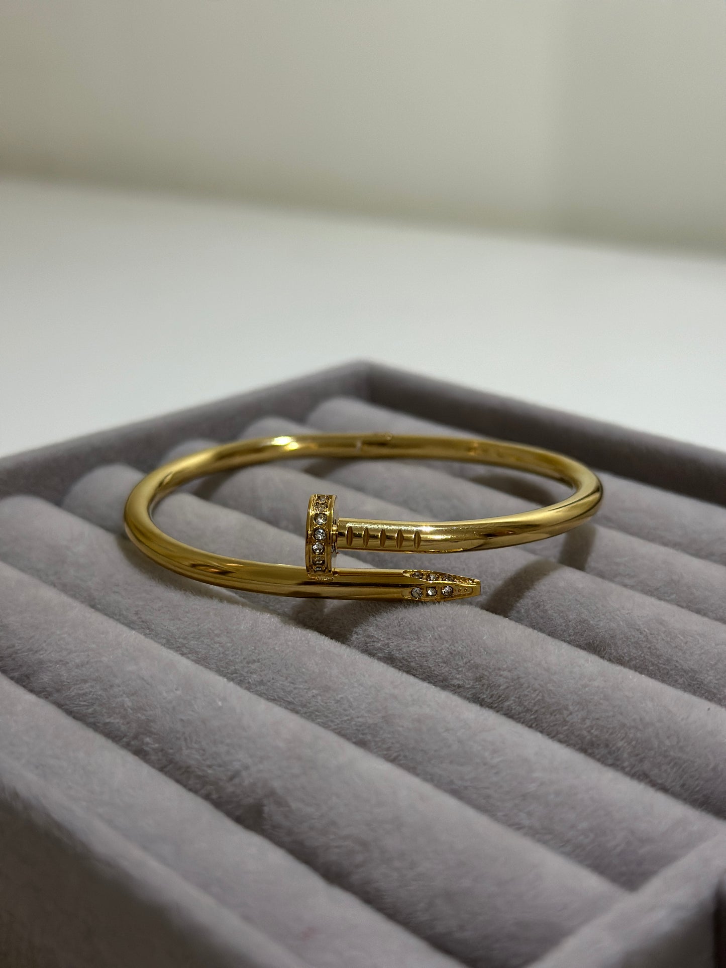 Celestial Nail Bracelet | 18K Gold Plated Bracelet | Water-Resistant Bracelet | Anti Tarnish Bracelet | 316L Stainless Steel Bracelet