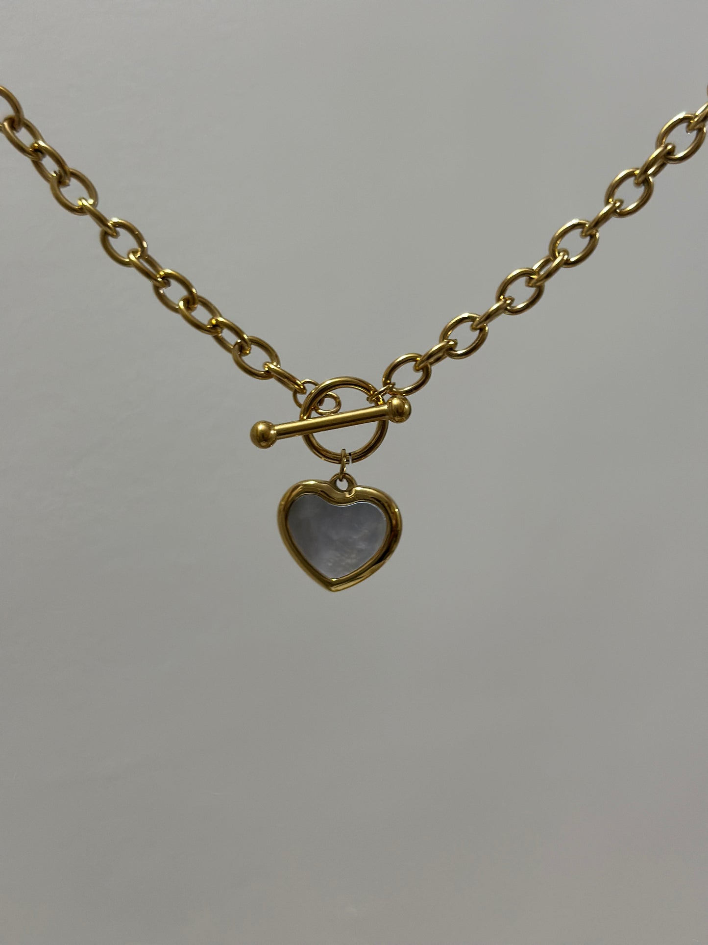 Heart Lock Necklace | 18K Gold Plated | Hypoallergenic | Anti-Tarnish