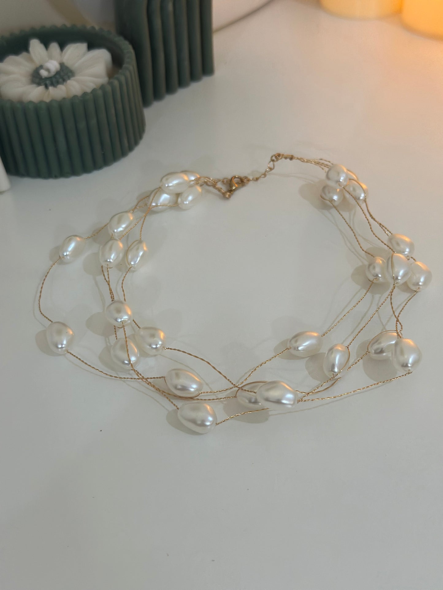 Heaven Pearl Necklace | Women Fashion Accessories | Beach Necklace