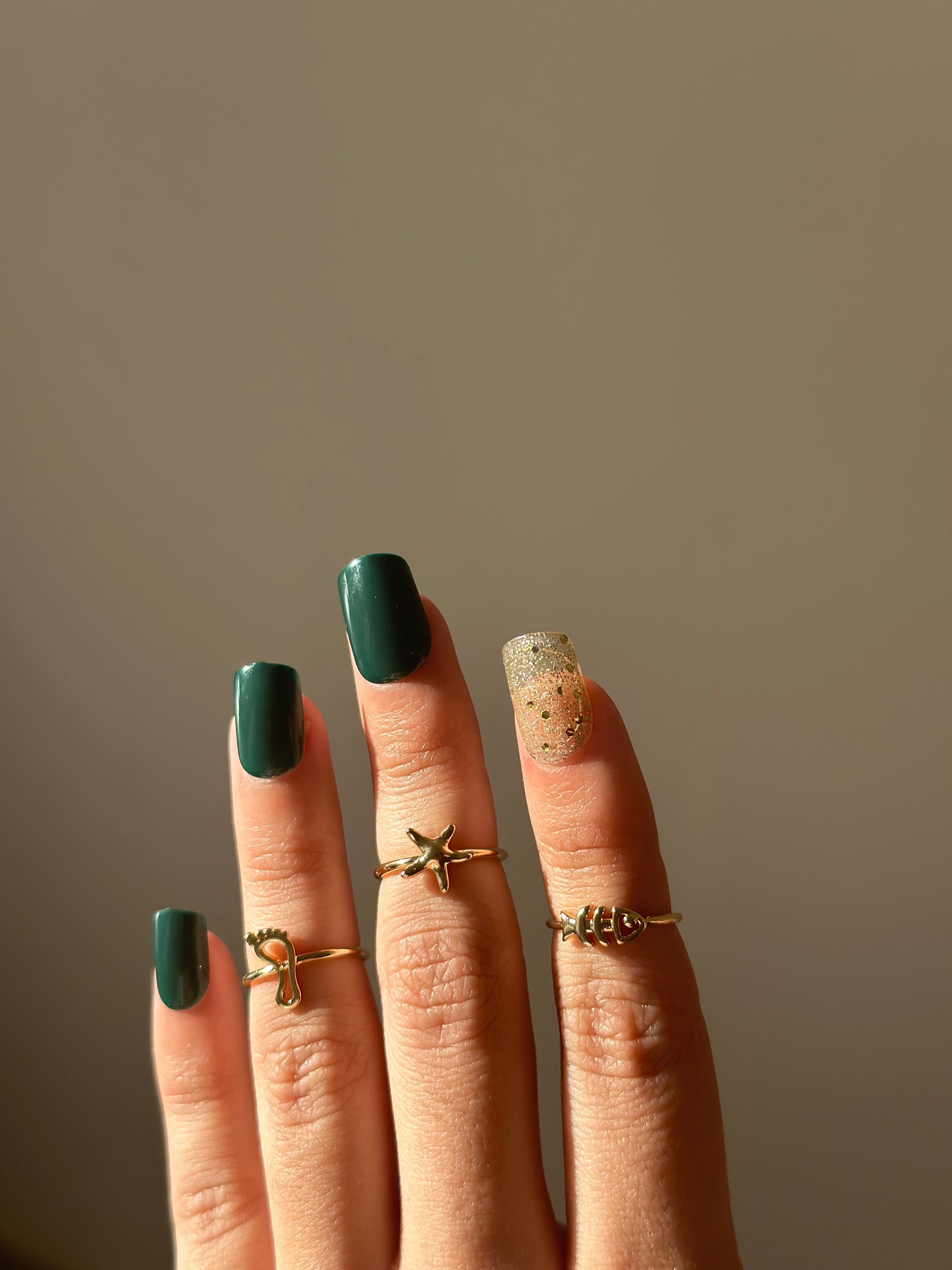 Beachy Stacking Rings