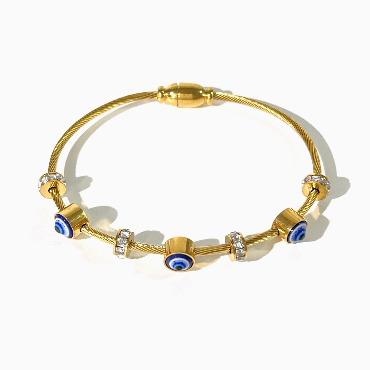 Evil Eye Bracelet | 18K Gold Plated