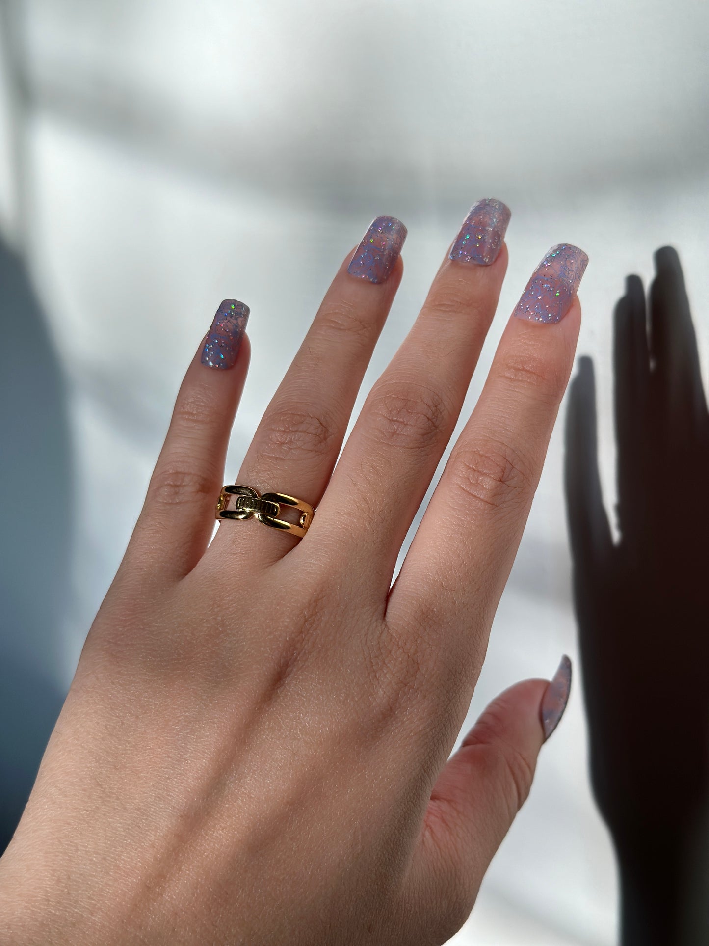 Linky Ring | 18K Gold Plated | Hypoallergenic | Anti-Tarnish | Water-Resistant