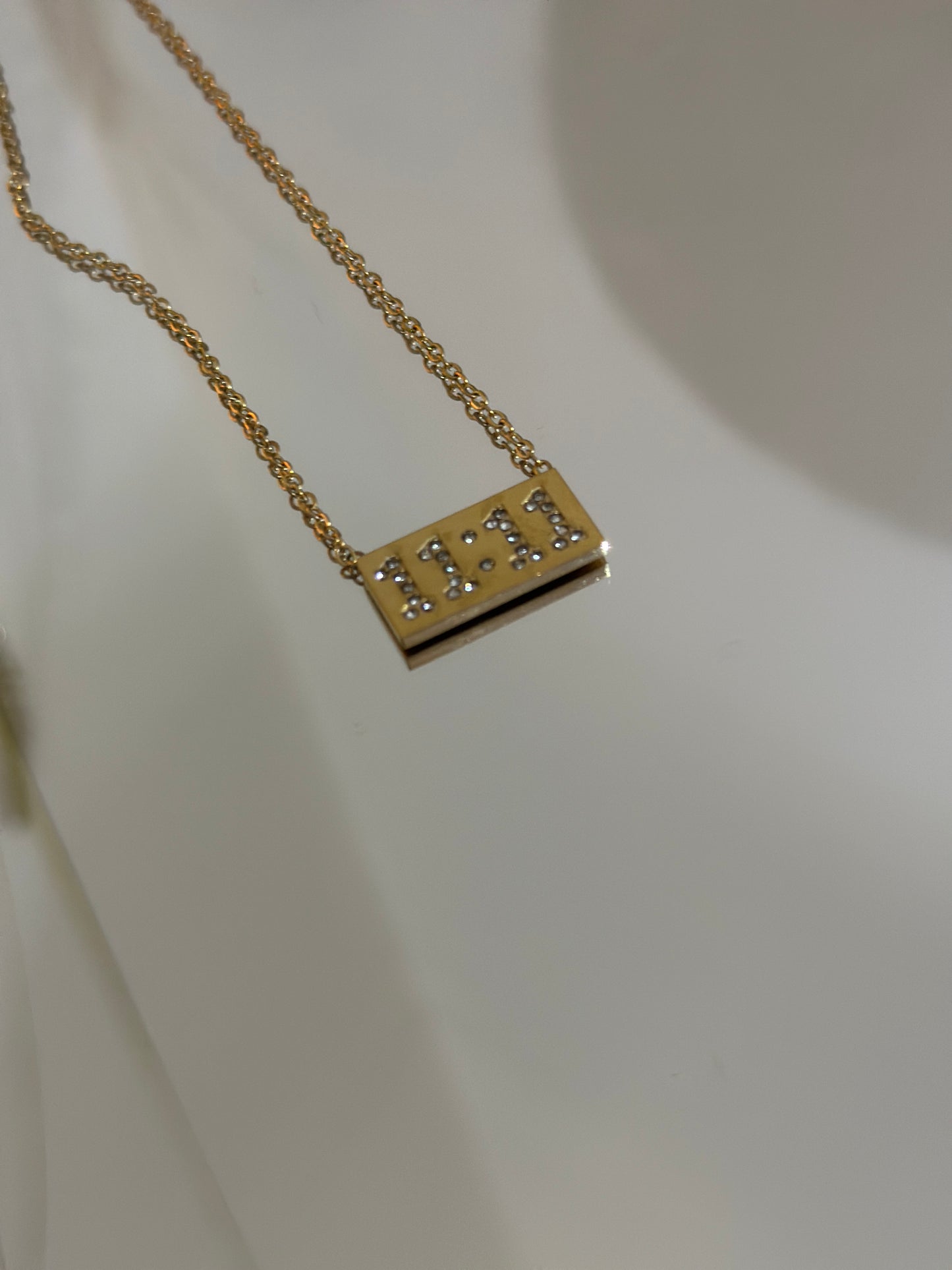 Wish Me Luck Necklace (Diamond) | 11:11 Diamond Necklace