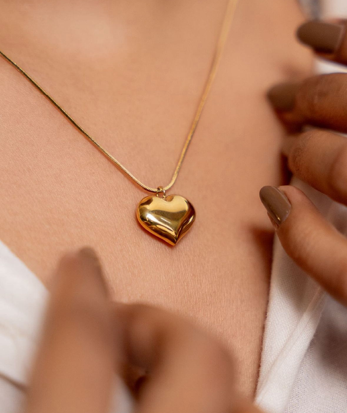 Bold Heart Necklace